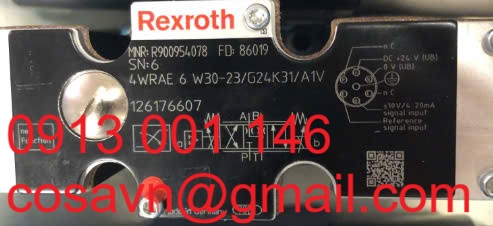 Rexroth  Van điều hướng tỷ lệ Bosch Rexroth 4WRAE 6 W30-23/G24K31/A1V 4WRAE 6 W30-23/G24K31/A1V